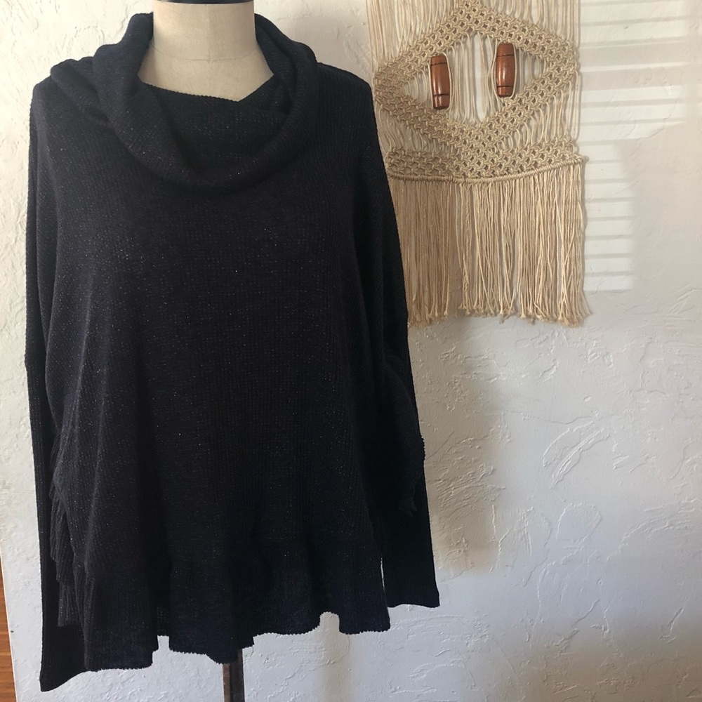 Anthropologie Postmark cowl neck sweater Sz Xs/ S